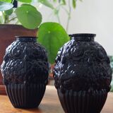 Pair of art deco vases