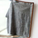 Beveled Mirror - Wooden outline - "Moustache" - 5.0