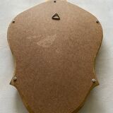 Louis XV style gilded wood shell mirror