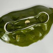 Plat de service majolique vintage – œufs
