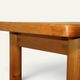 Table René Martin en pin massif moderniste, 1960