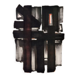 Lithographie Pierre Soulages