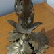 Art Nouveau bronze candlestick