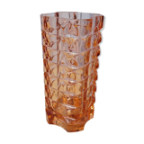 Pink vase, luminarc