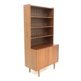 Scandinavian teak bookcase, Sweden, 1960