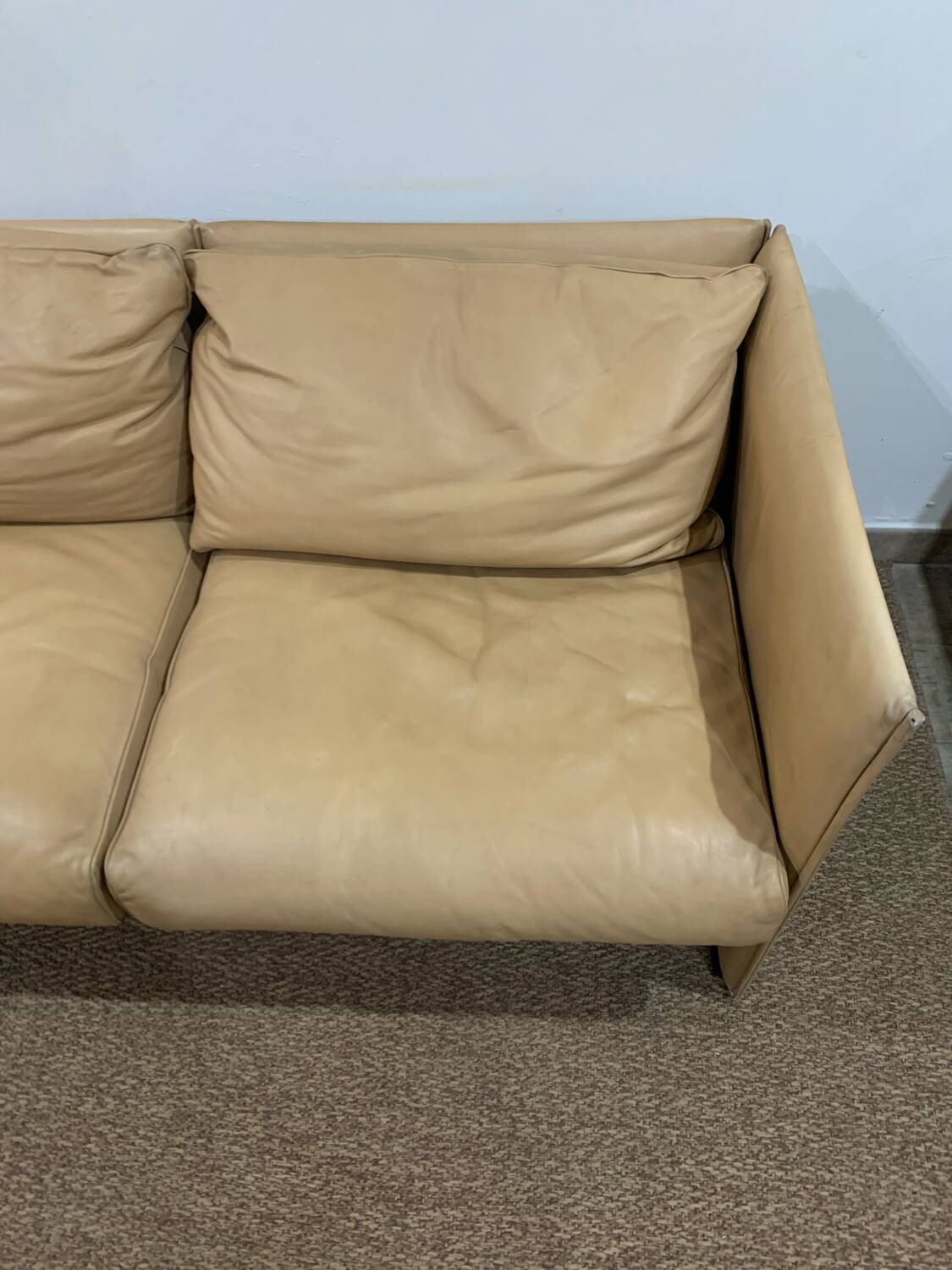 Vintage leather sofa