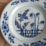 Blue white porcelain plate china