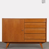 Vintage oak storage by Jiri Jiroutek, model U-458, 1960