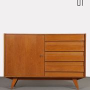 Vintage oak storage by Jiri Jiroutek, model U-458, 1960