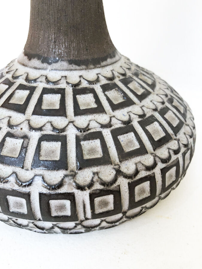 Scandinavian ceramic lamp stand, 1970