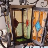 Wrought iron lantern from the 1940s