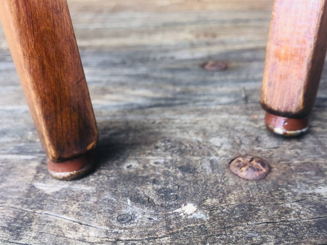 Pair of vintage bistro chairs, Stella Luterma, Circa 60'