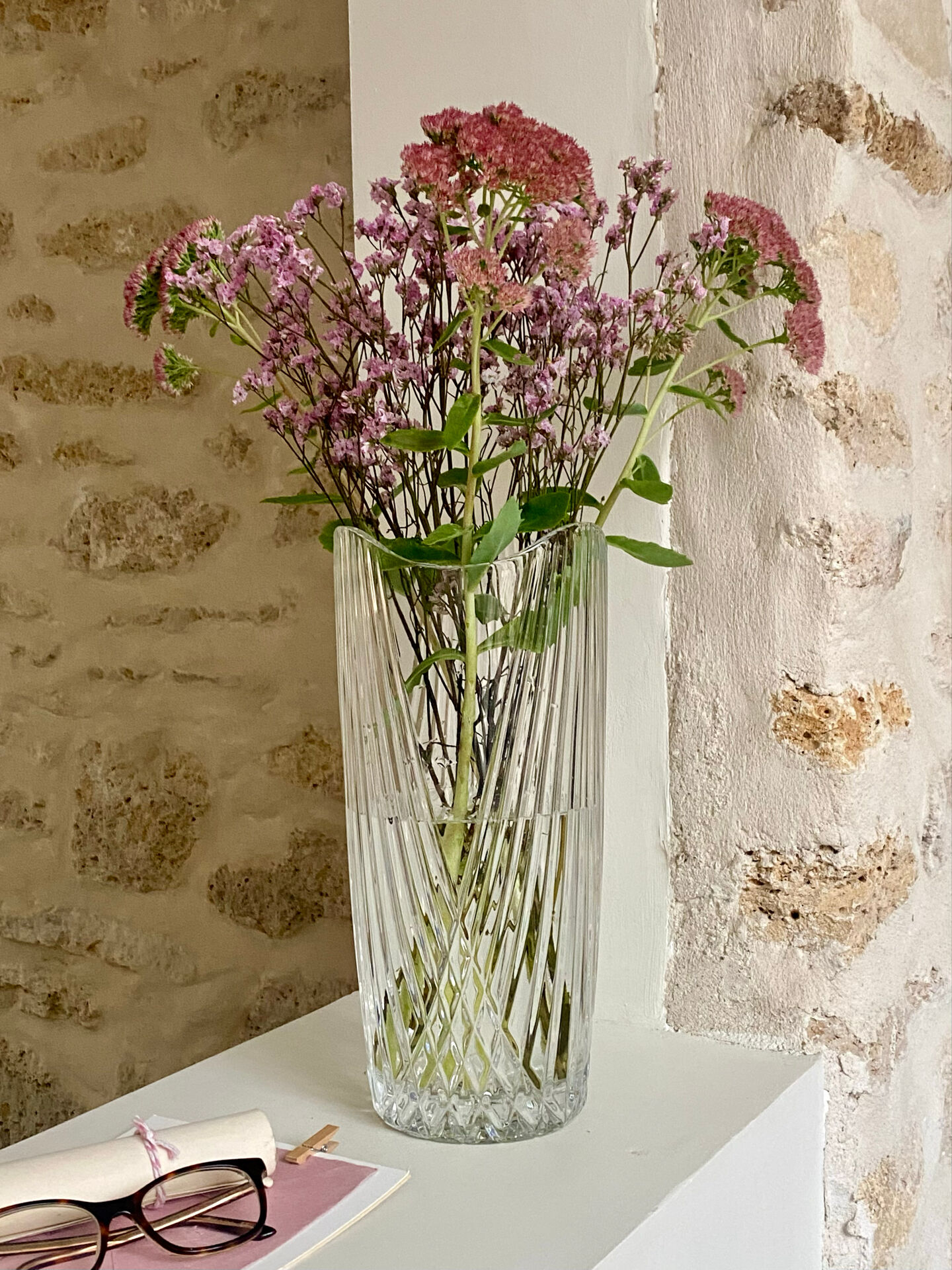 Crystal vase from Arques