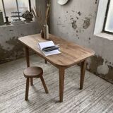 Solid oak farmhouse table 150 cm
