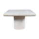 Travertine table, Italy, 1980s