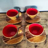 Vallauris Grandjean-Jourdan large cups