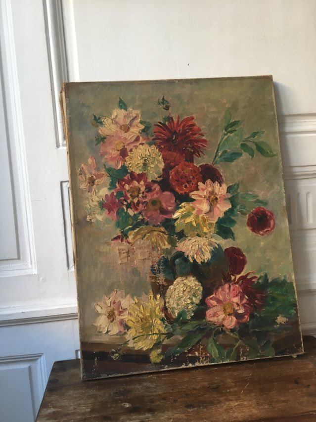 Painting ancient still life