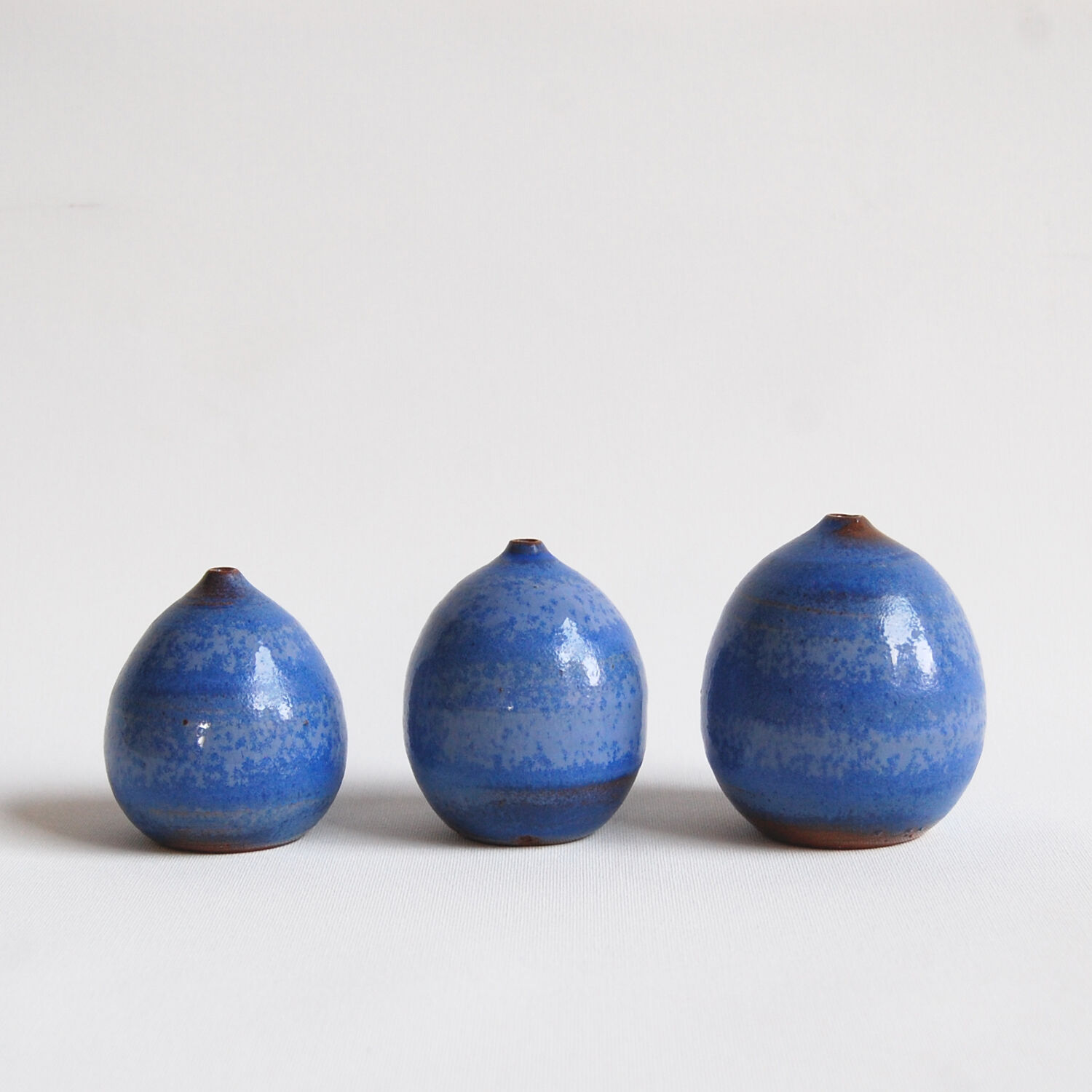 Antonio Lampecco Blue Ceramic Trio