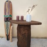 Tribal side table