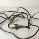 Lampe en laiton en forme de bougeoir