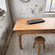Table de ferme en merisier