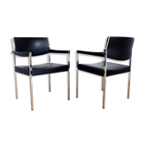 Set de 2 fauteuils Ernst Lauclair pour Girsberger Eurochair