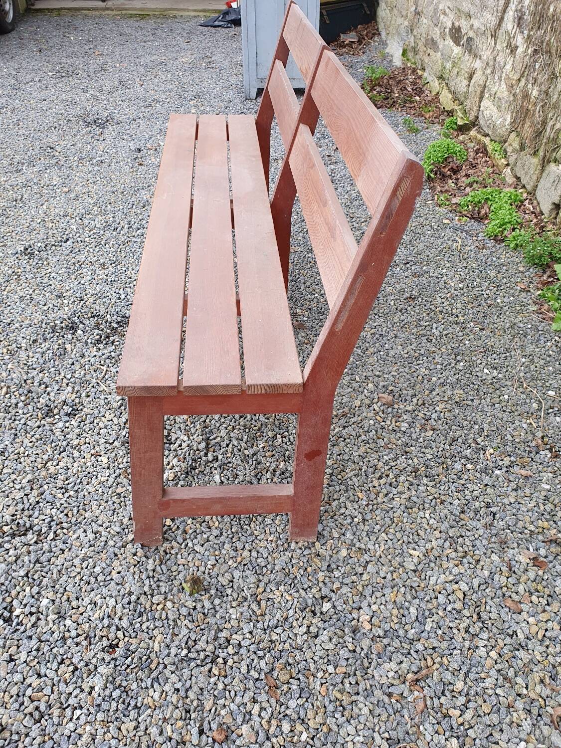 Banc en bois
