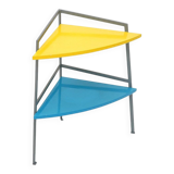 Corner table with two shelves, 1980s