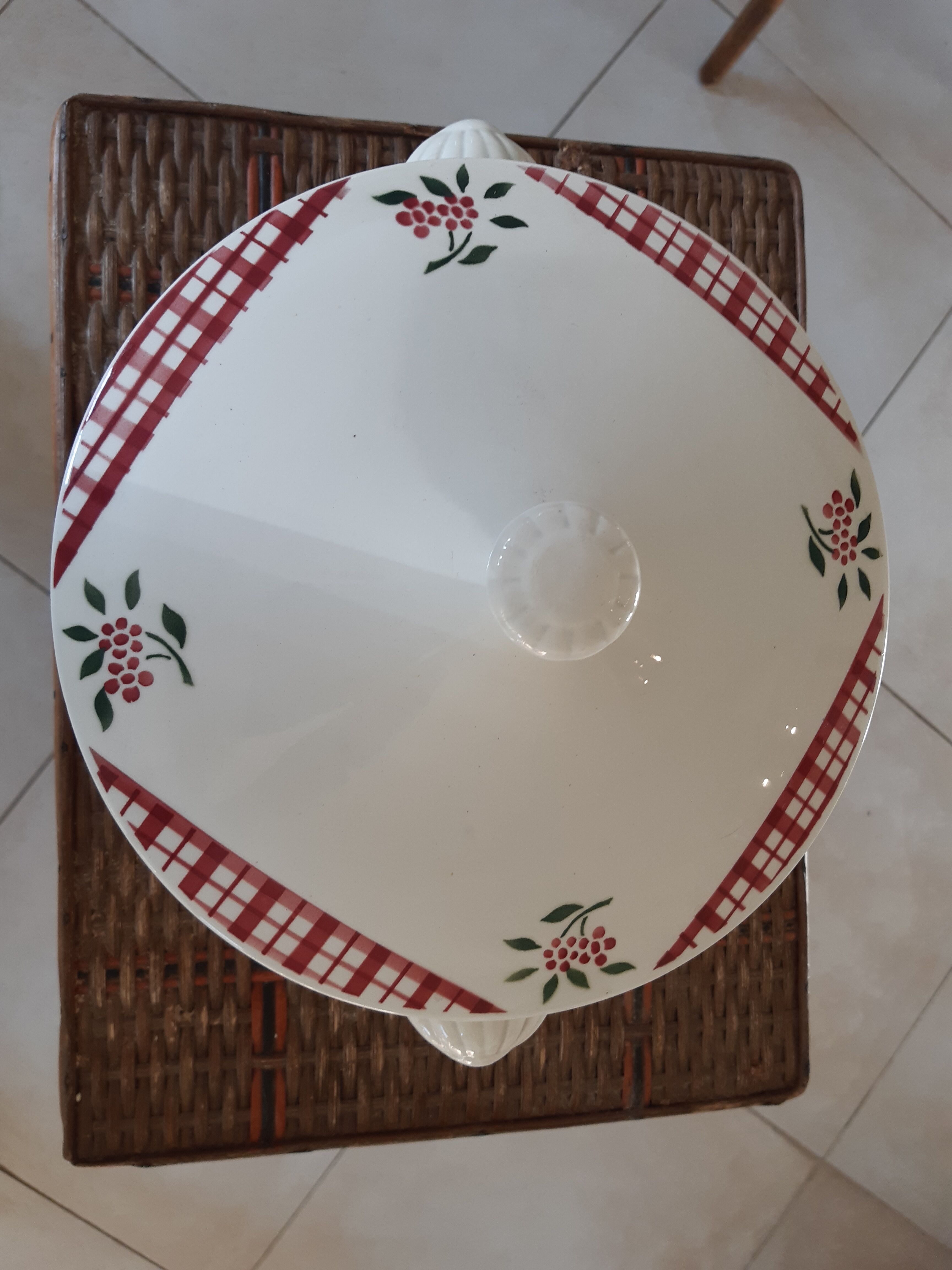 Soup bowl Digoin Sarreguemines