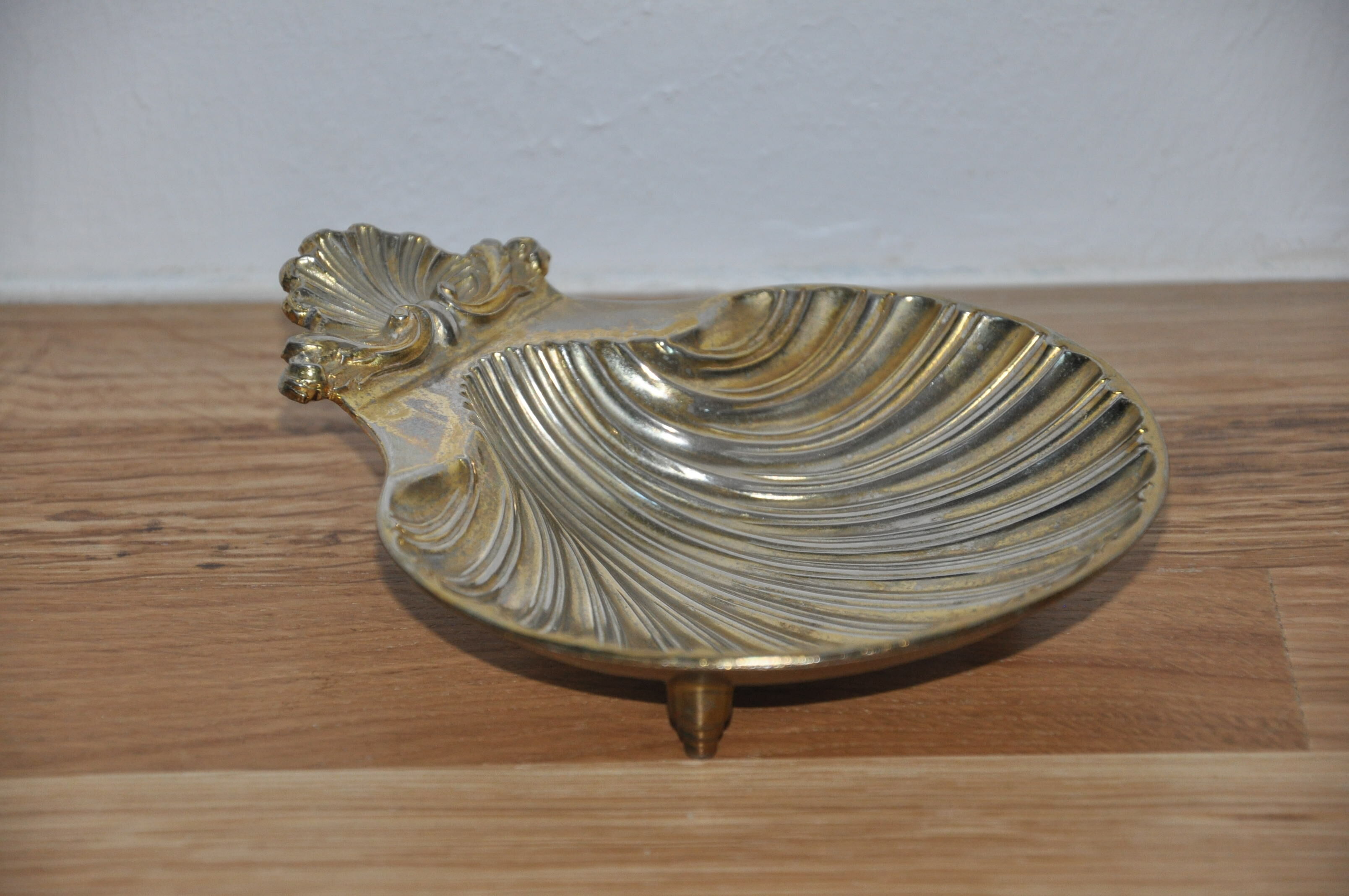 Empty-pocket scallop shell