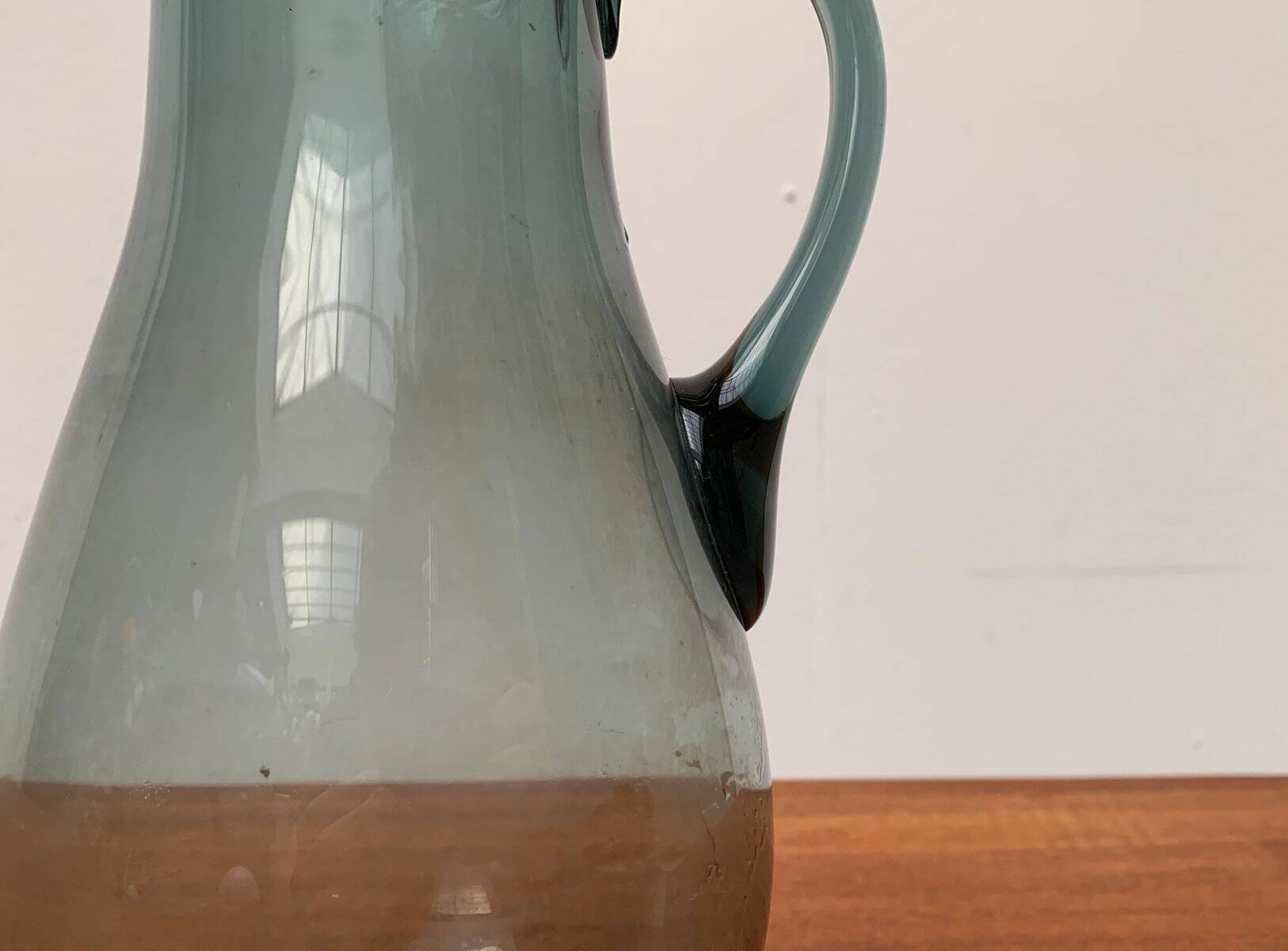 Vintage German Glass Carafe by Friedrich Glas