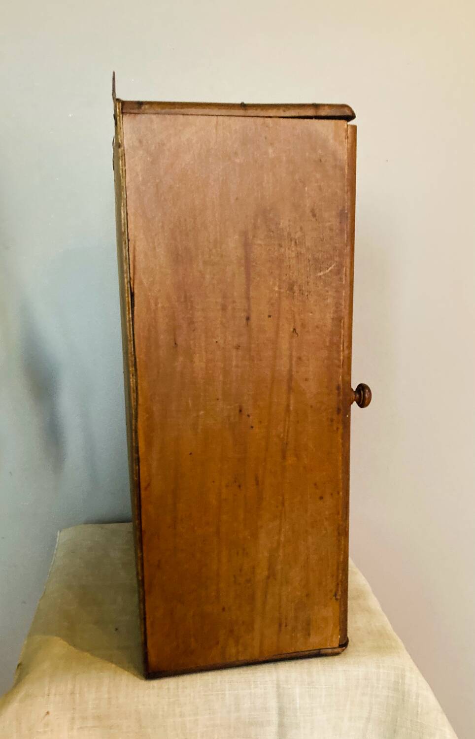 Art Deco wooden pharmacy, early 20th century