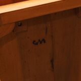 Vintage Walnut Coffee Table Carl MALMSTEN 1960 Sweden