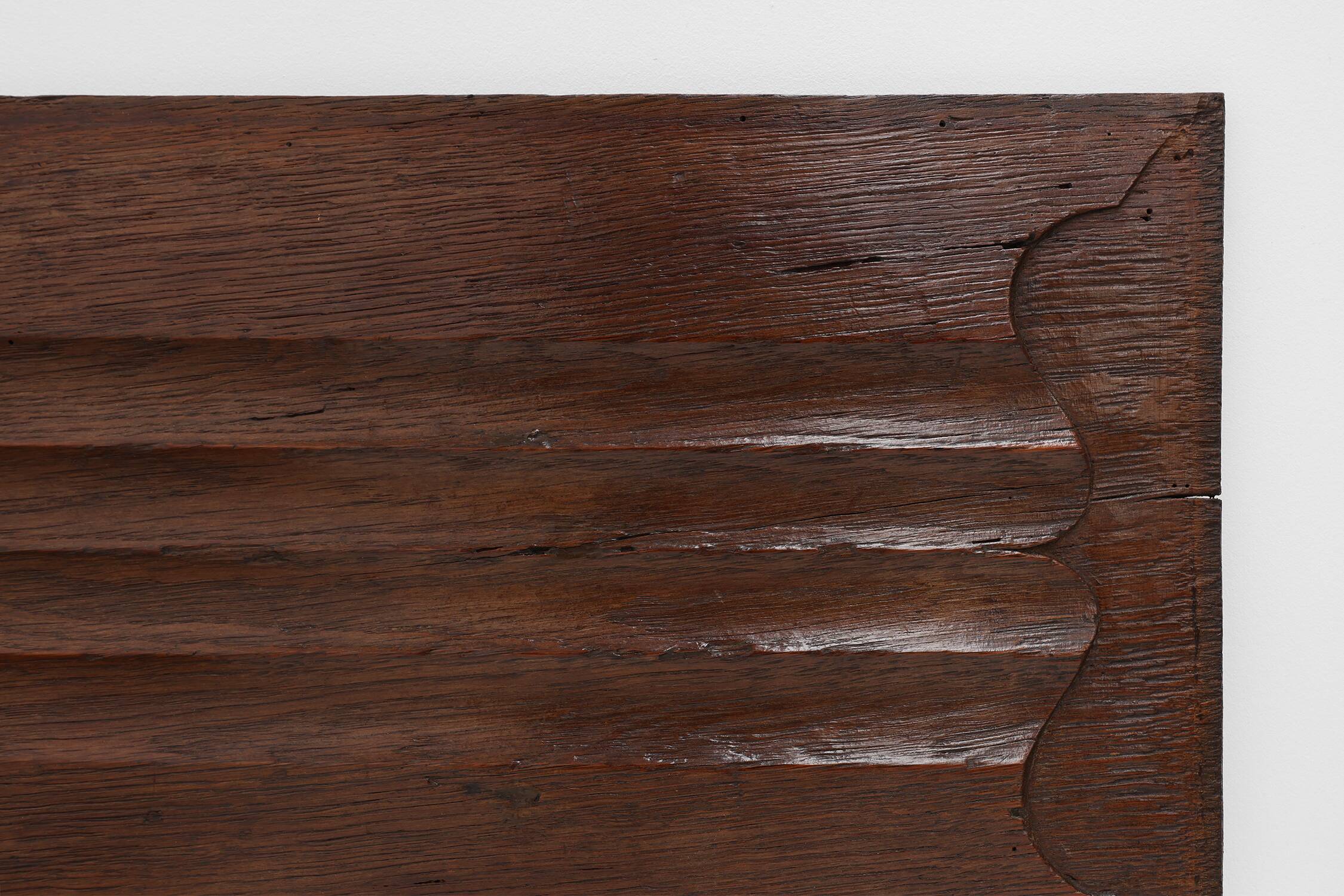 16th Century oak carved Gothic Panel, Belgium