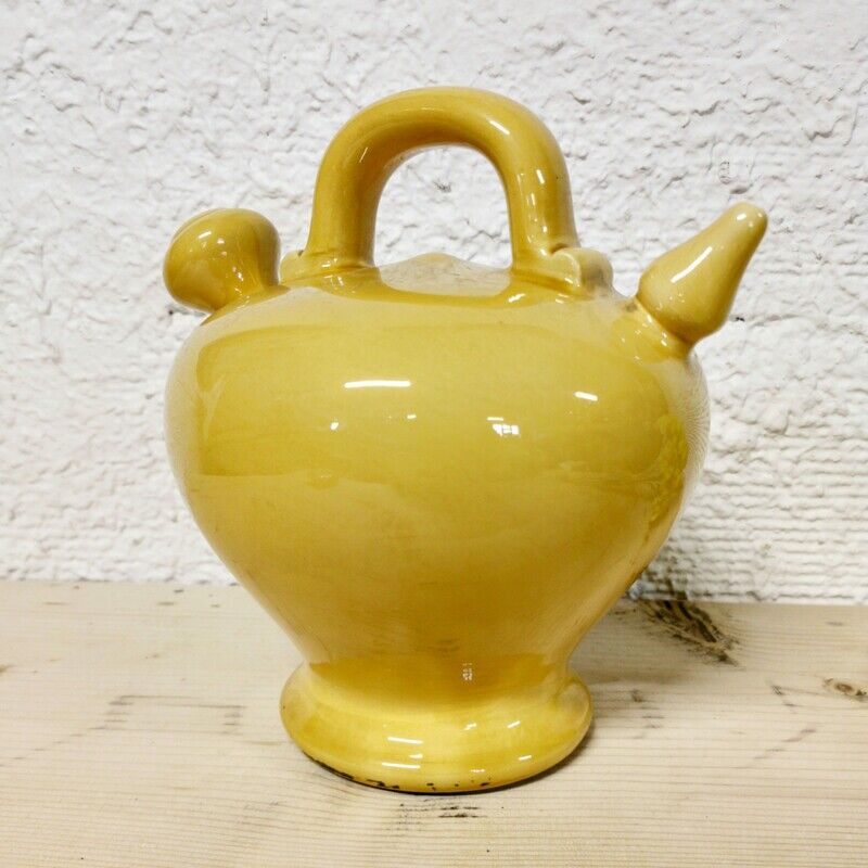 Glazed ceramic gargoulette