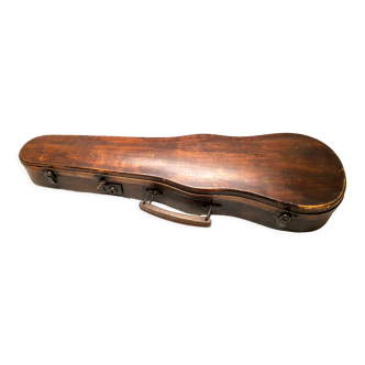 Old wooden box cases for violin or other vintage