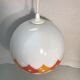 Old opaline hanging lamp years 70