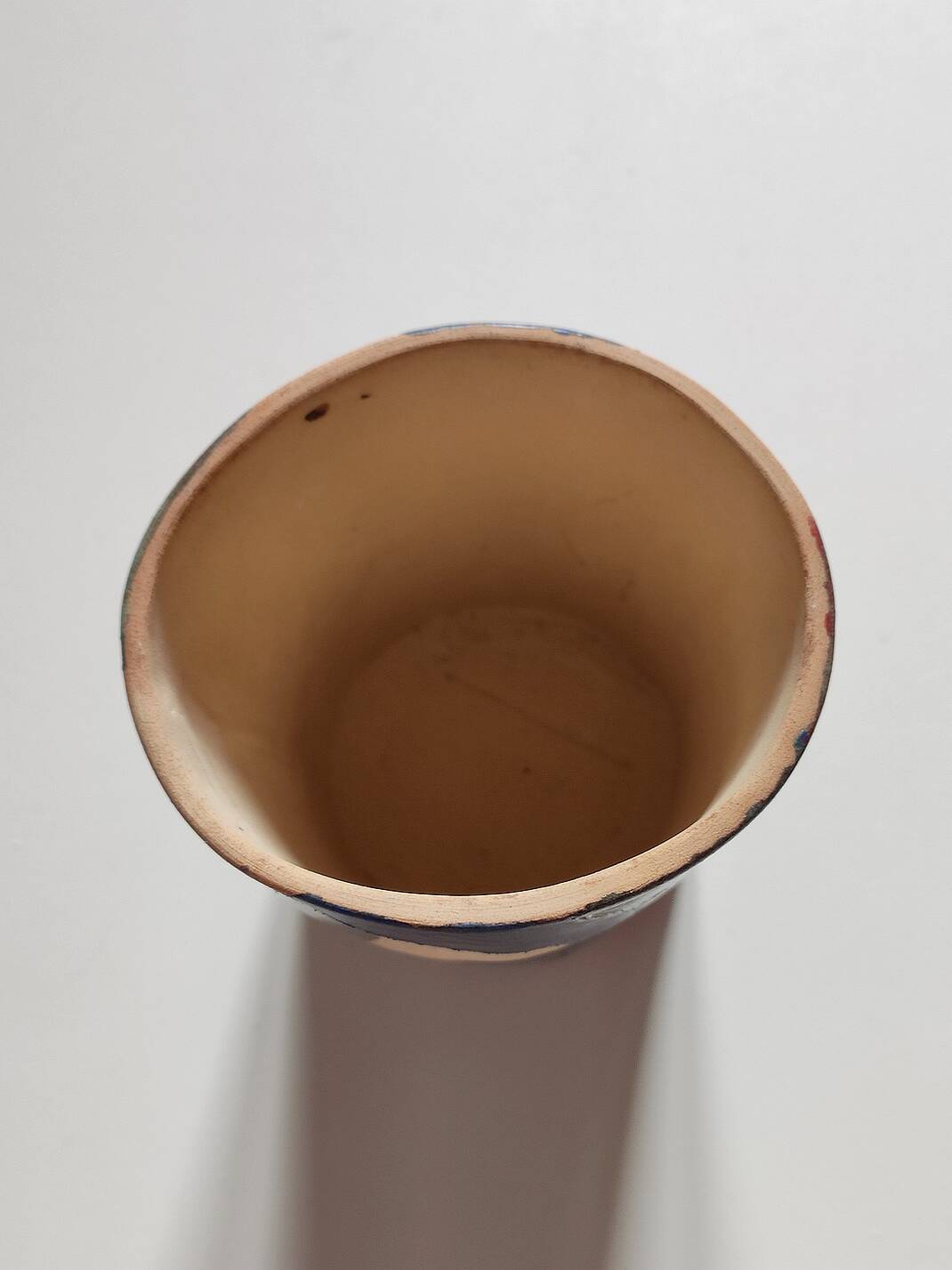 Vase céramique "Arlequin" artisanale