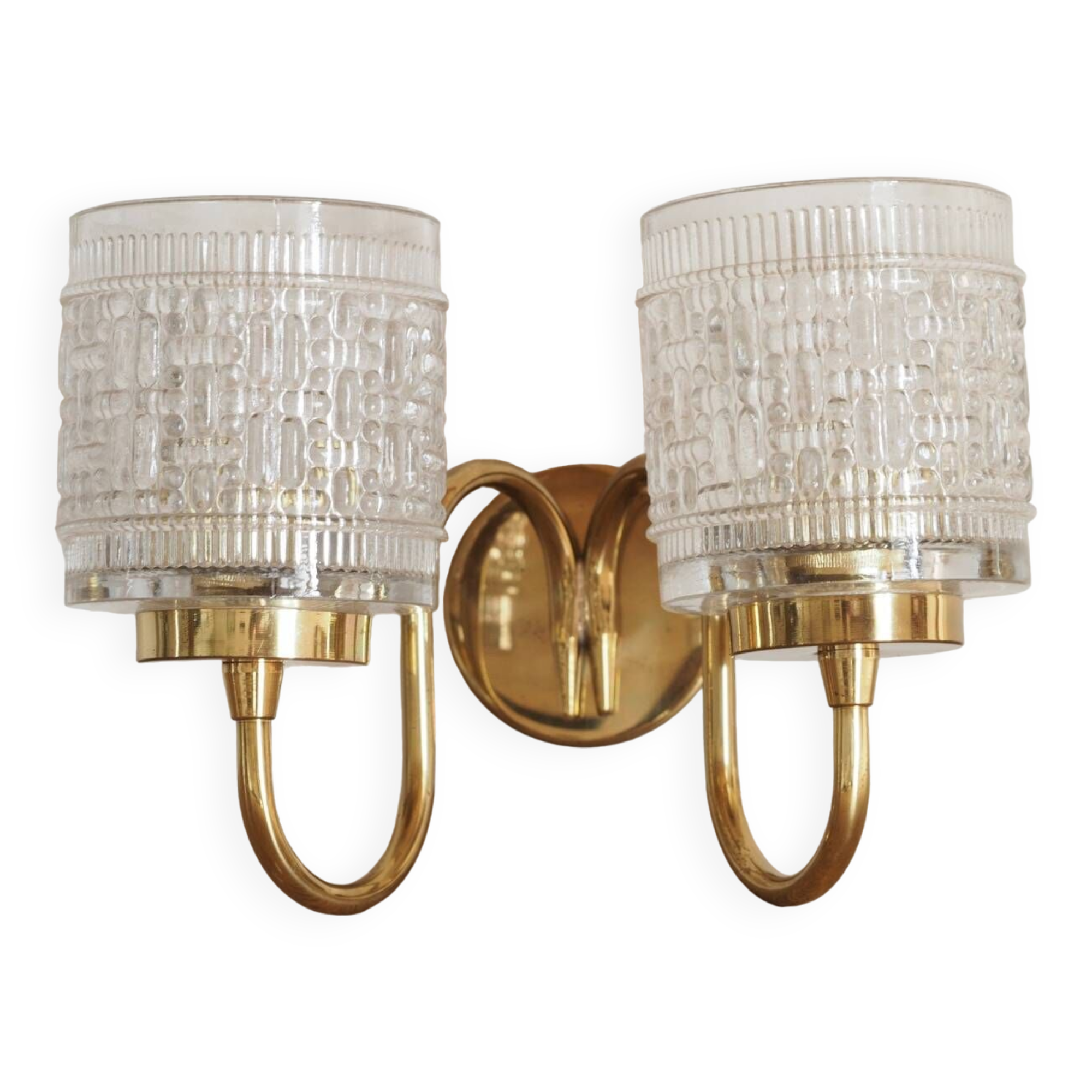 Romantic 2-arm wall lamp