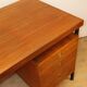 Bureau vintage en teck & métal – années 60