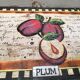 Wooden top "Plum" for decoration
