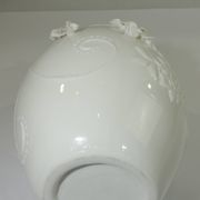 Vase porcelaine barbotine /vintage