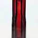 Vintage Avon burgundy glass vase