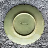 Sarreguemines barbotine dessert plate