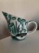 Mid century ceramic pitcher Deruta 1960 Umbria Italy