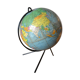 World map globe Girard Barrère 60s