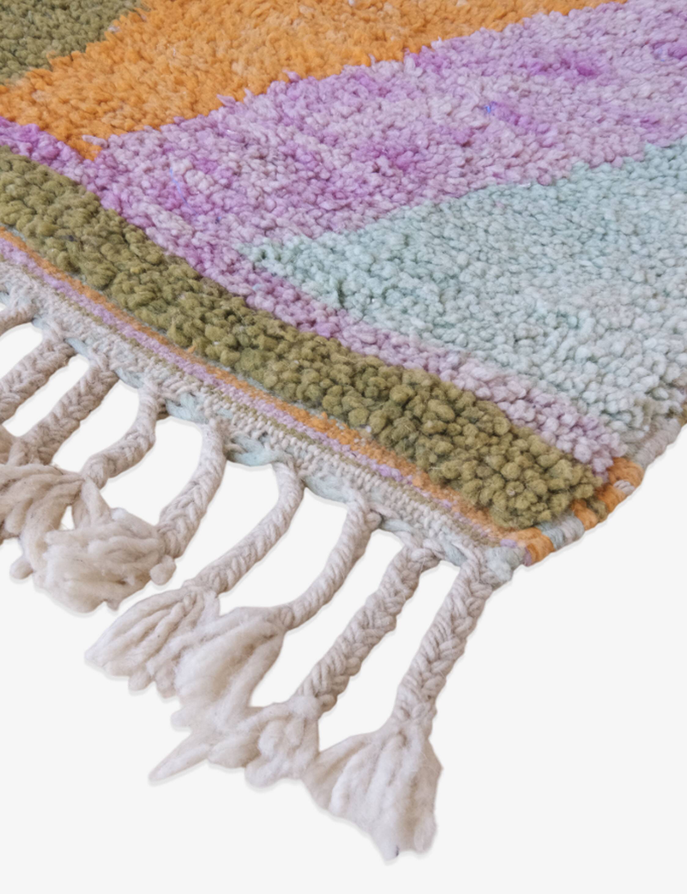 Colorful Runner Rug - 313 x 91 cm