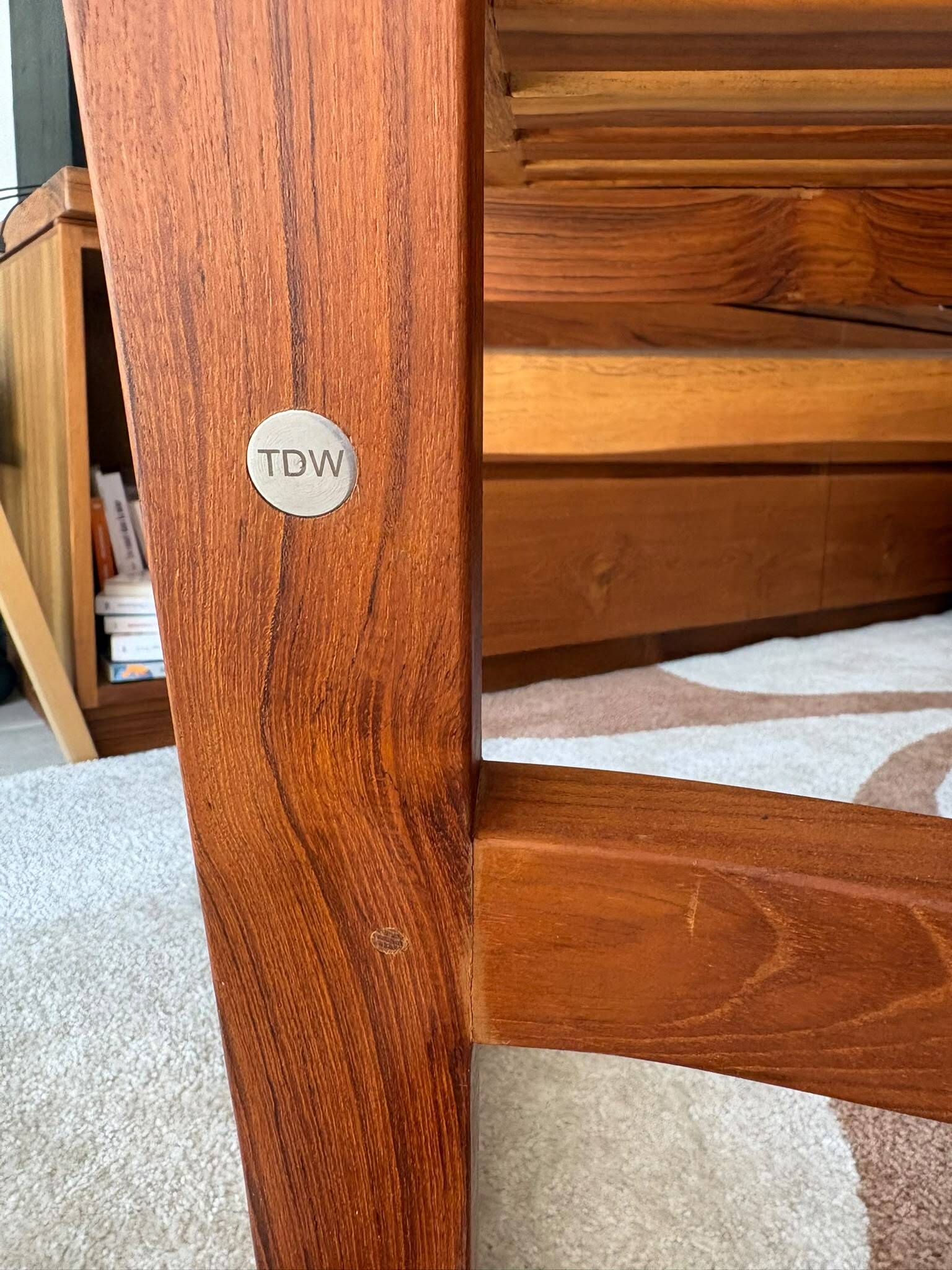 Fauteuil à bascule de TDW designer d'intérieur
