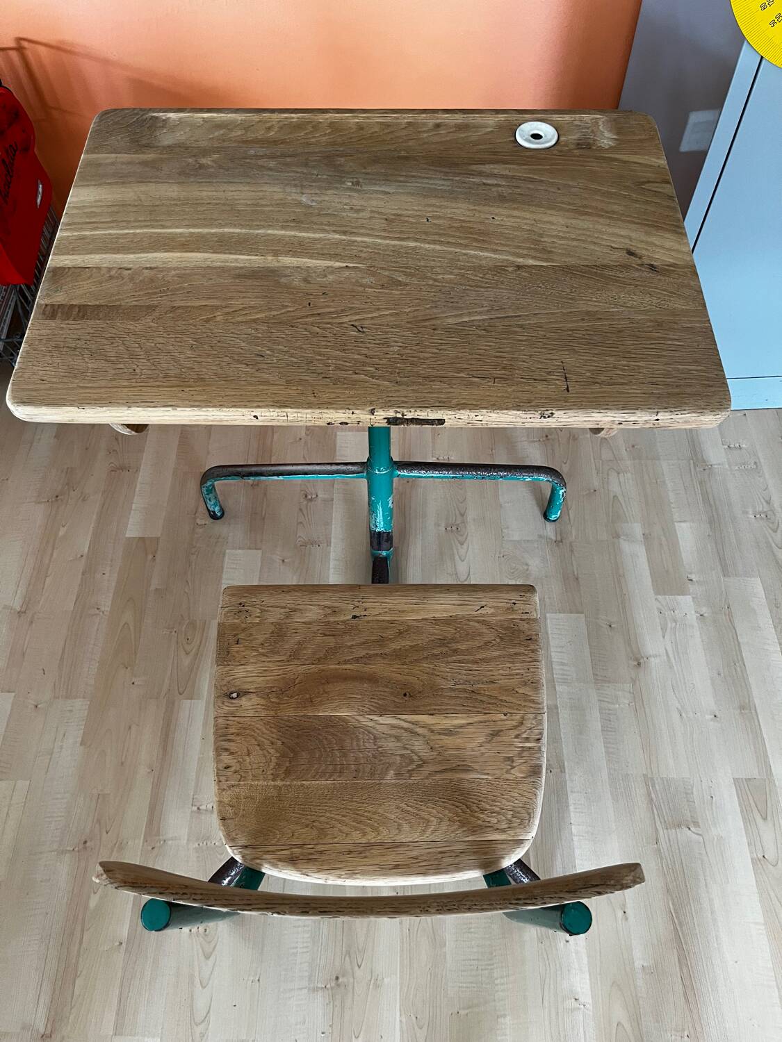 1950s school desk