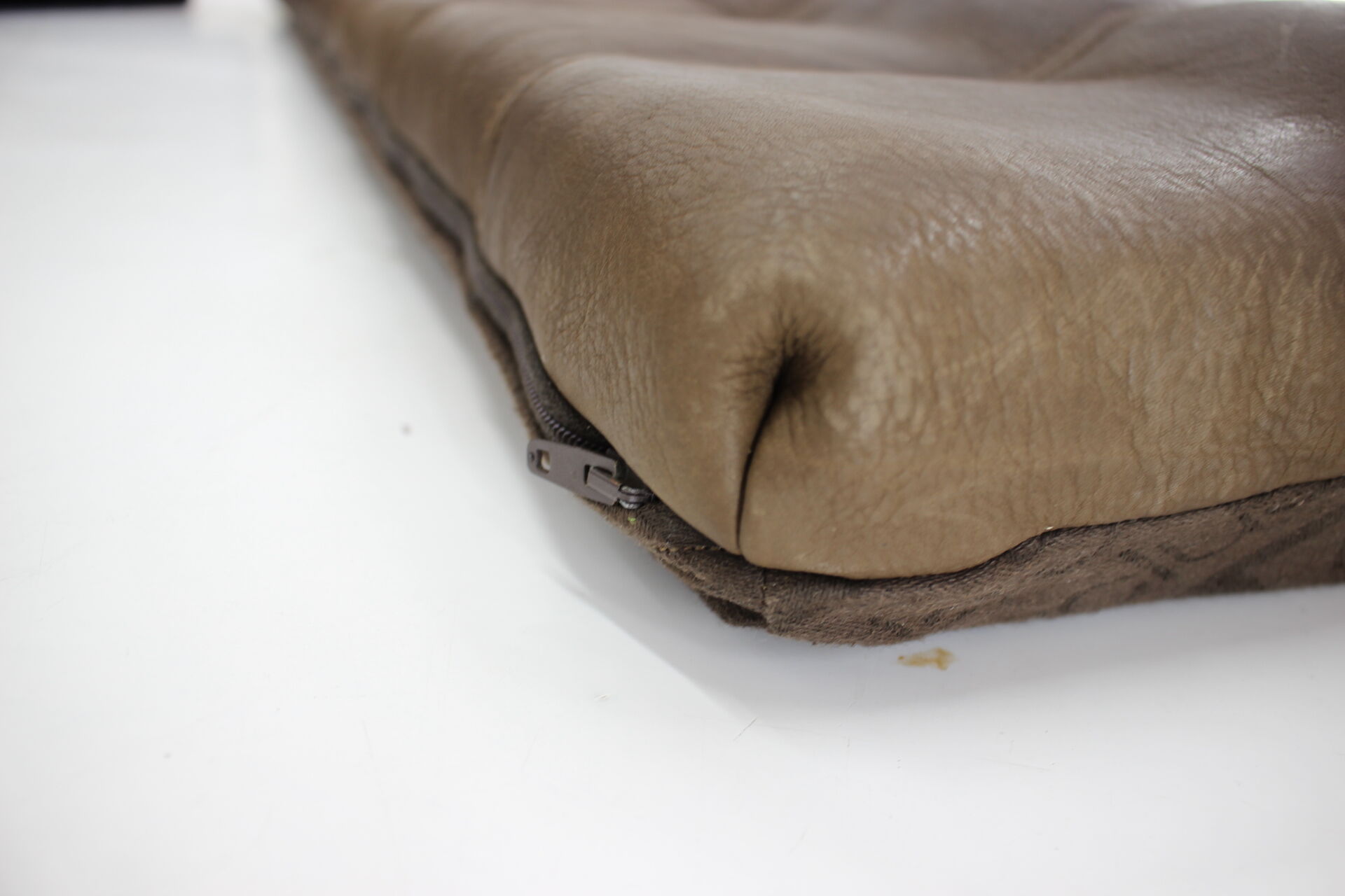 1980s De Sede Brown Leather Sofa, Switzerland